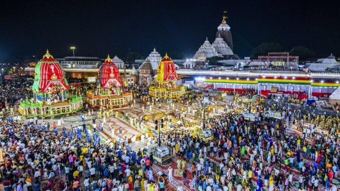 Lakhs of devotees arrive in Puri for Lord Jagannath's Rath Yatra