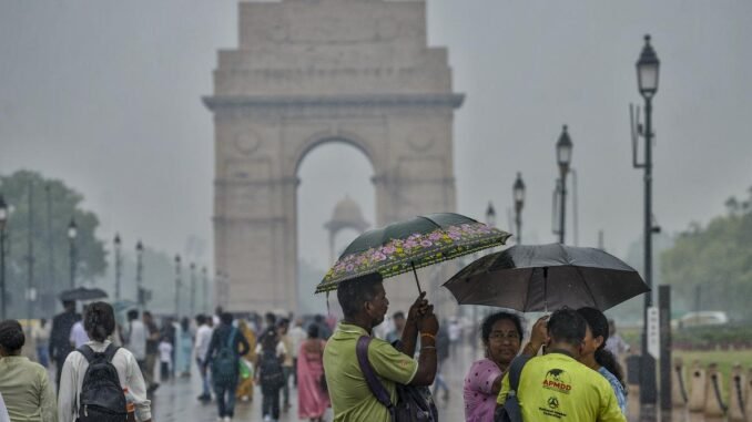Monsoon reaches Delhi; covers entire country nine days early