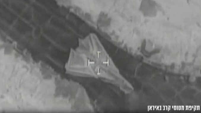 Video: Israel Attacks Iran Airfields, Destroys F-14 Jet, Missile Storage Sites