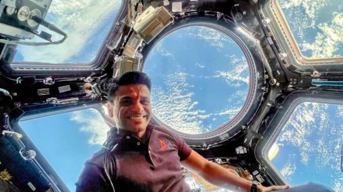 Indian astronaut Group Captain Shubhanshu Shukla dials ISRO officials from International Space Station