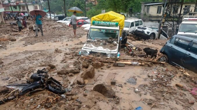 Three killed, one missing as flash flood wreaks havoc in Himachal's Mandi