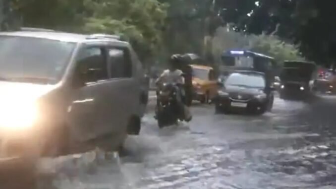 Heavy Rains Lash Kolkata, Waterlogging In Major Parts Of The City