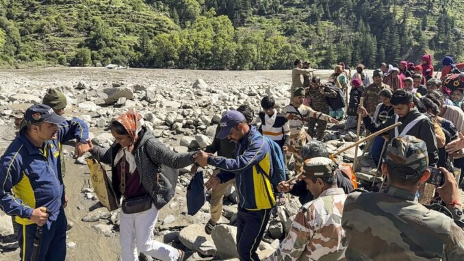 Uttarkashi flash floods: Anxious families wait for updates from Dharali as rescue efforts continue