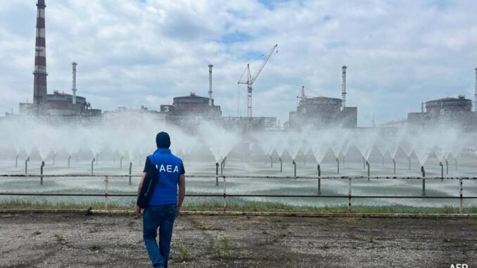 Explosions Reported, Smoke Seen At Ukraine's Zaporizhzhia Nuclear Plant